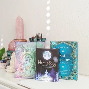 Set of 3 Oracle & Tarot Decks